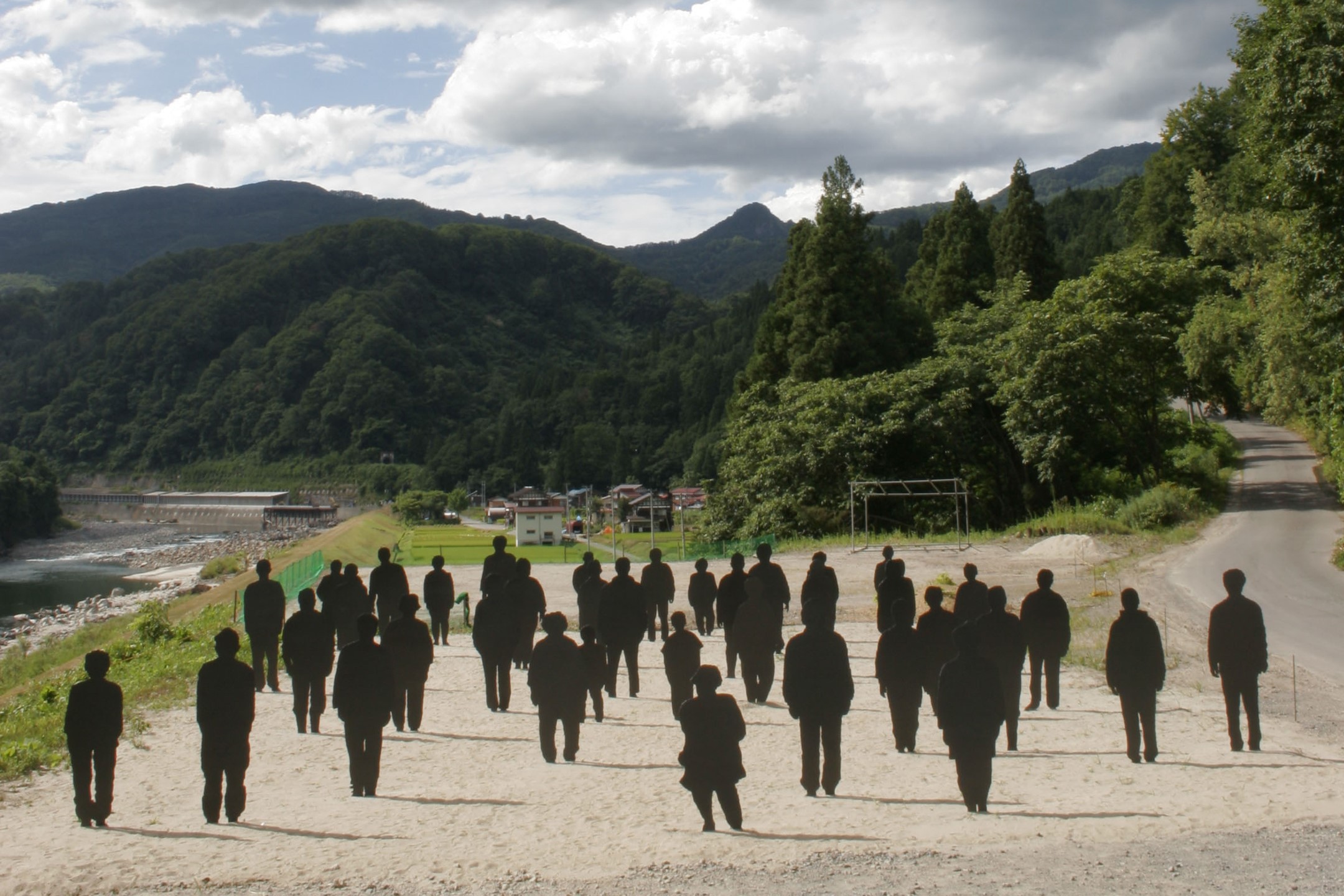 記憶 記録 足滝の人々 作品 大地の芸術祭