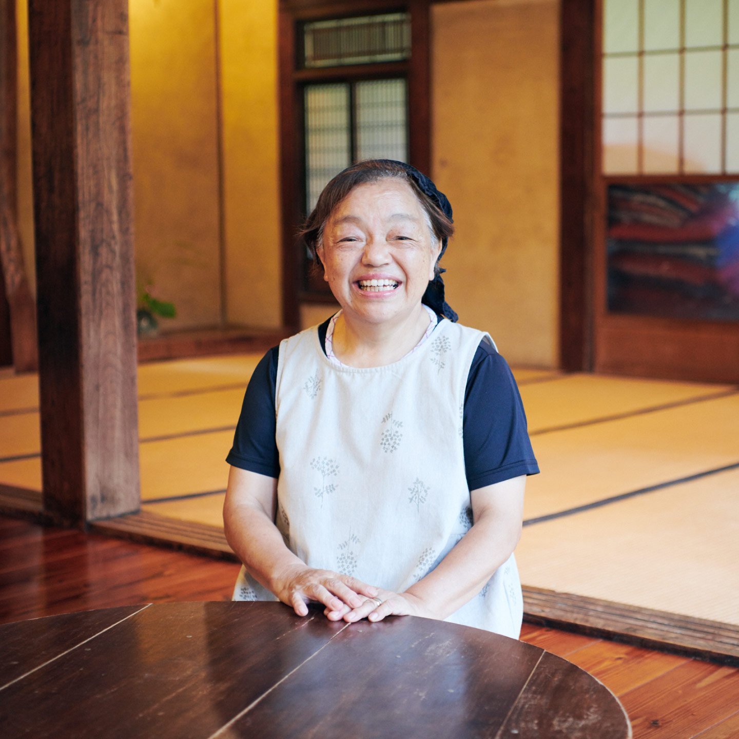 staff member of Ubusuna House Matsuno Komiyama