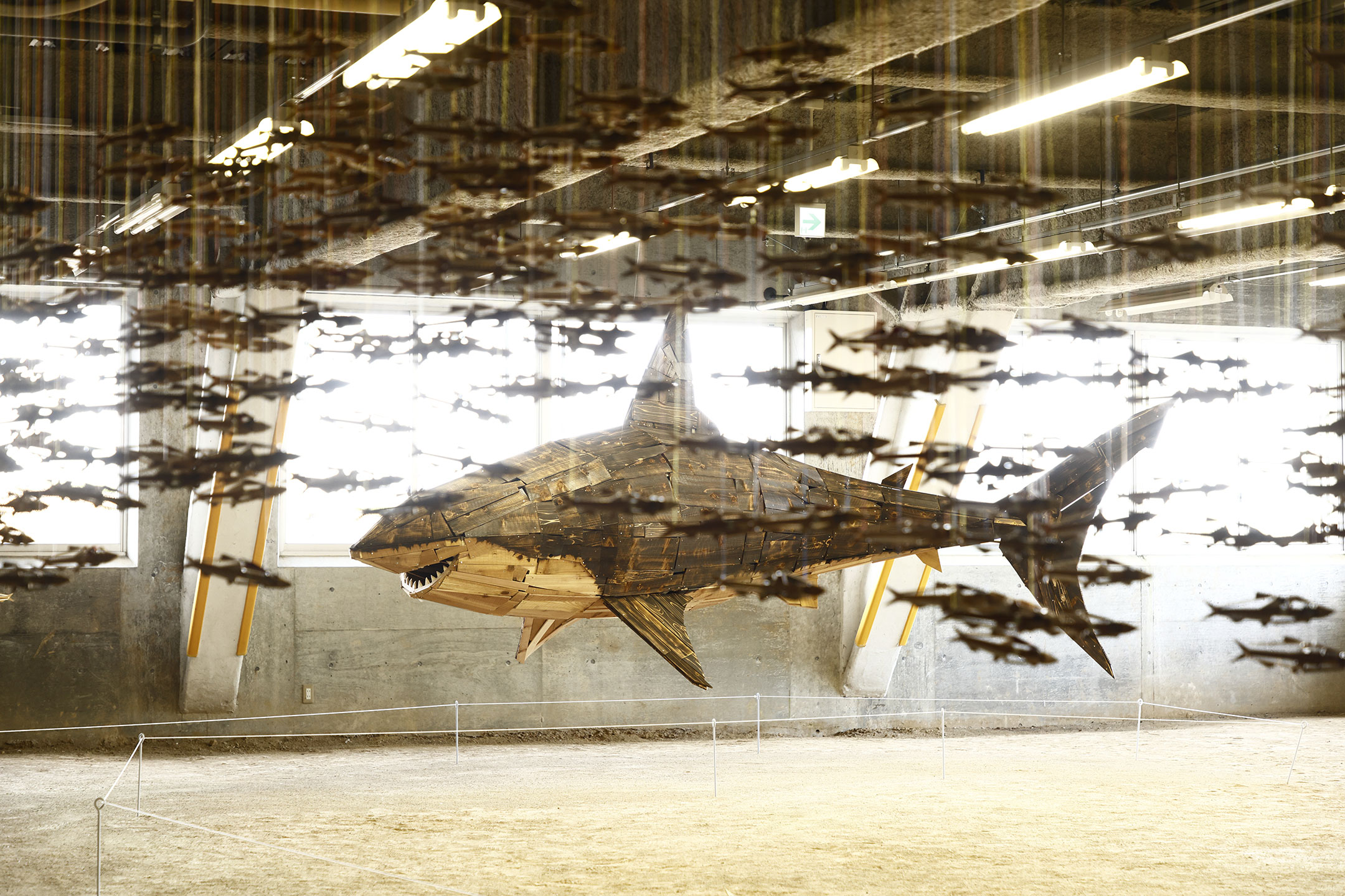 廃材水族館:竜ヶ窪 - 作品｜大地の芸術祭 