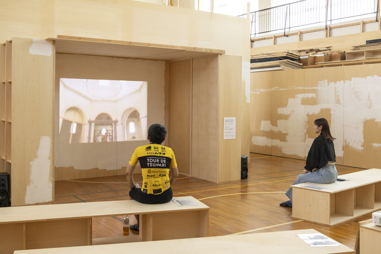 川俣正 「KAWAMATA PROJECT DOCUMENT VIDEO 2」 - イベント｜大地の芸術祭